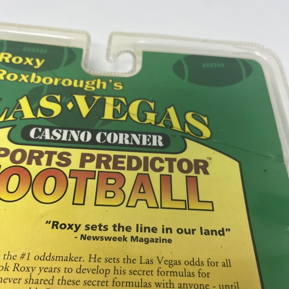 Las Vegas Casino Corner Football Sports Predictor‎ Roxy Roxborough MGA-815